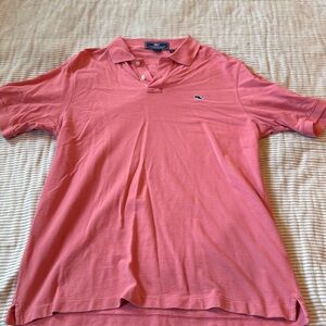 Men’s vineyard vines in coral pink size medium